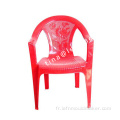 Chaise en plastique bon marché de moulage par injection, plastique de moule de chaise